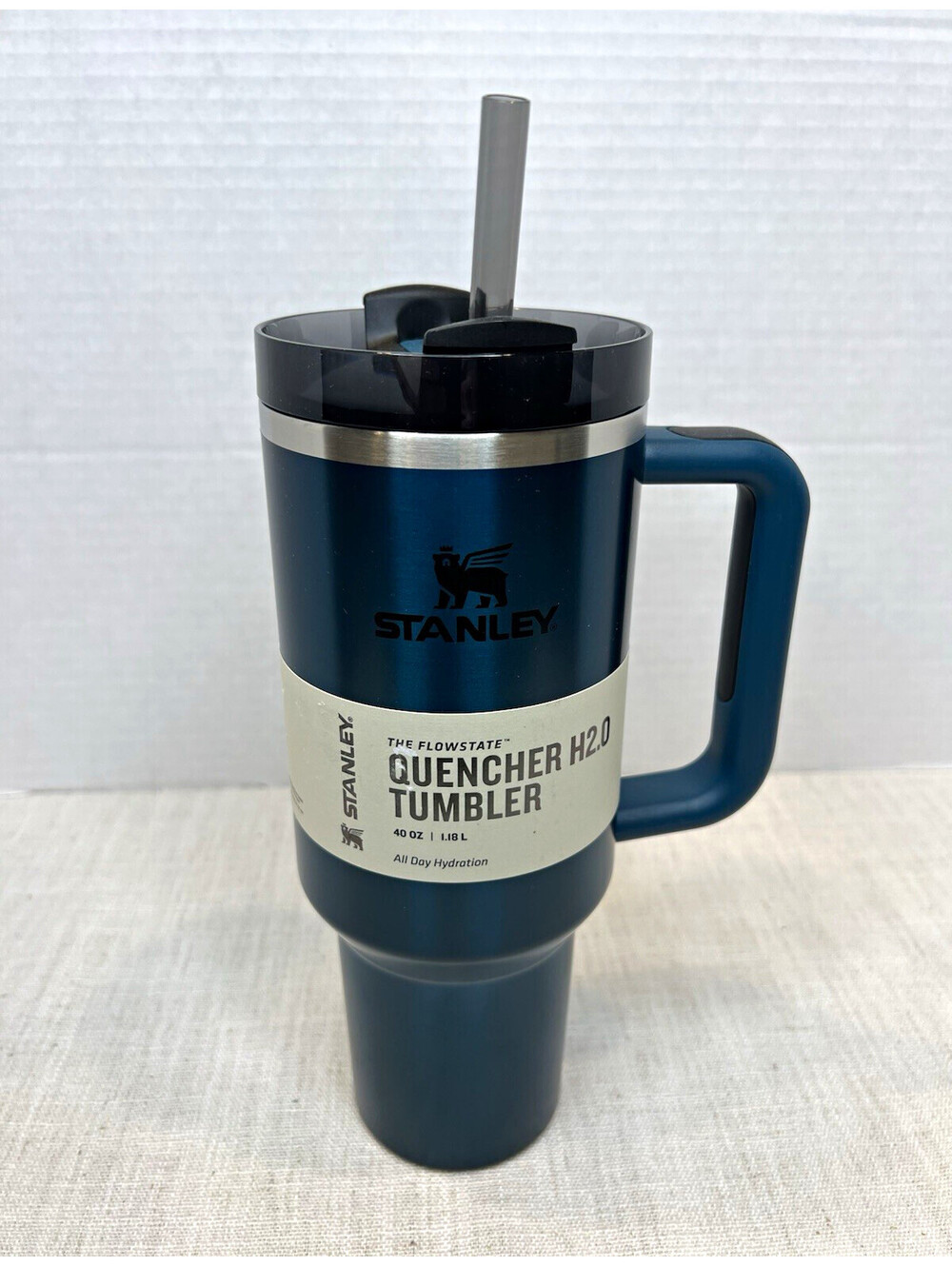 Stanley Quencher H2.0 FlowState 40 oz Tumbler w/ Handle Slide Lid Balsam Glow
